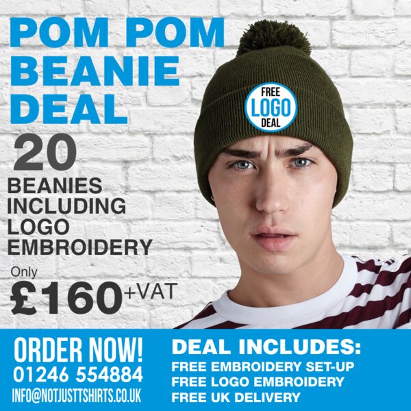 20 X Original pom beanie Thumbnail